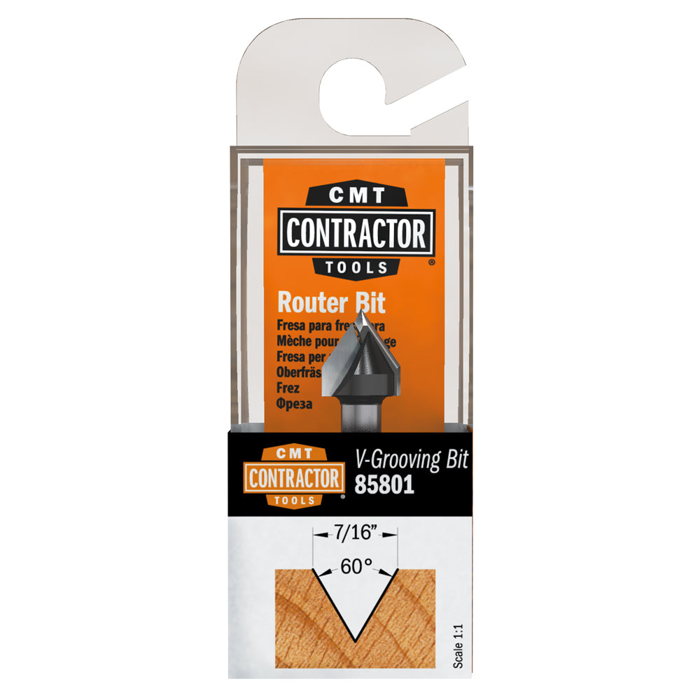 Contractor V-Grooving Router Bit