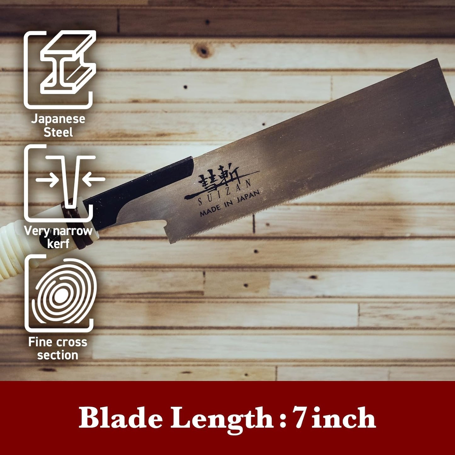 Japanese Flush Cut Saw 7 Inch (180mm)
