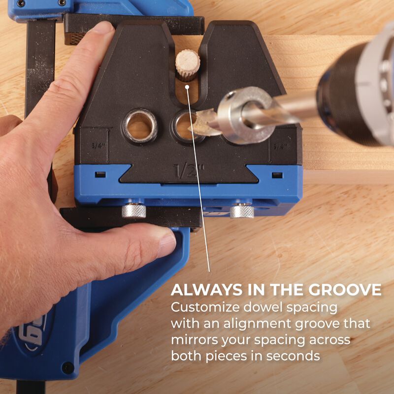 Kreg 1/2" Dowel Jig Upgrade Kit