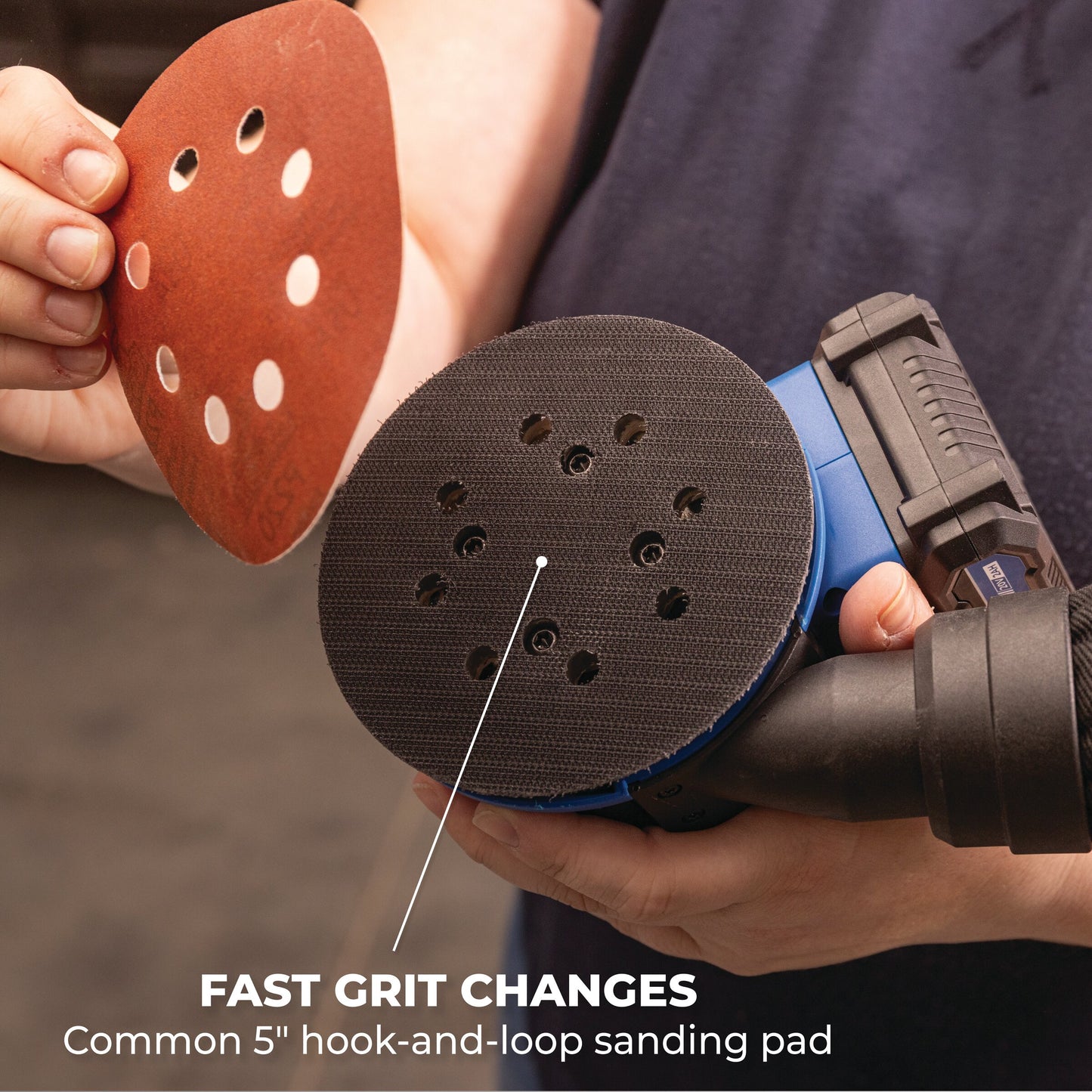 20V Ionic Drive™ 5" Random Orbit Sander (Tool Only)