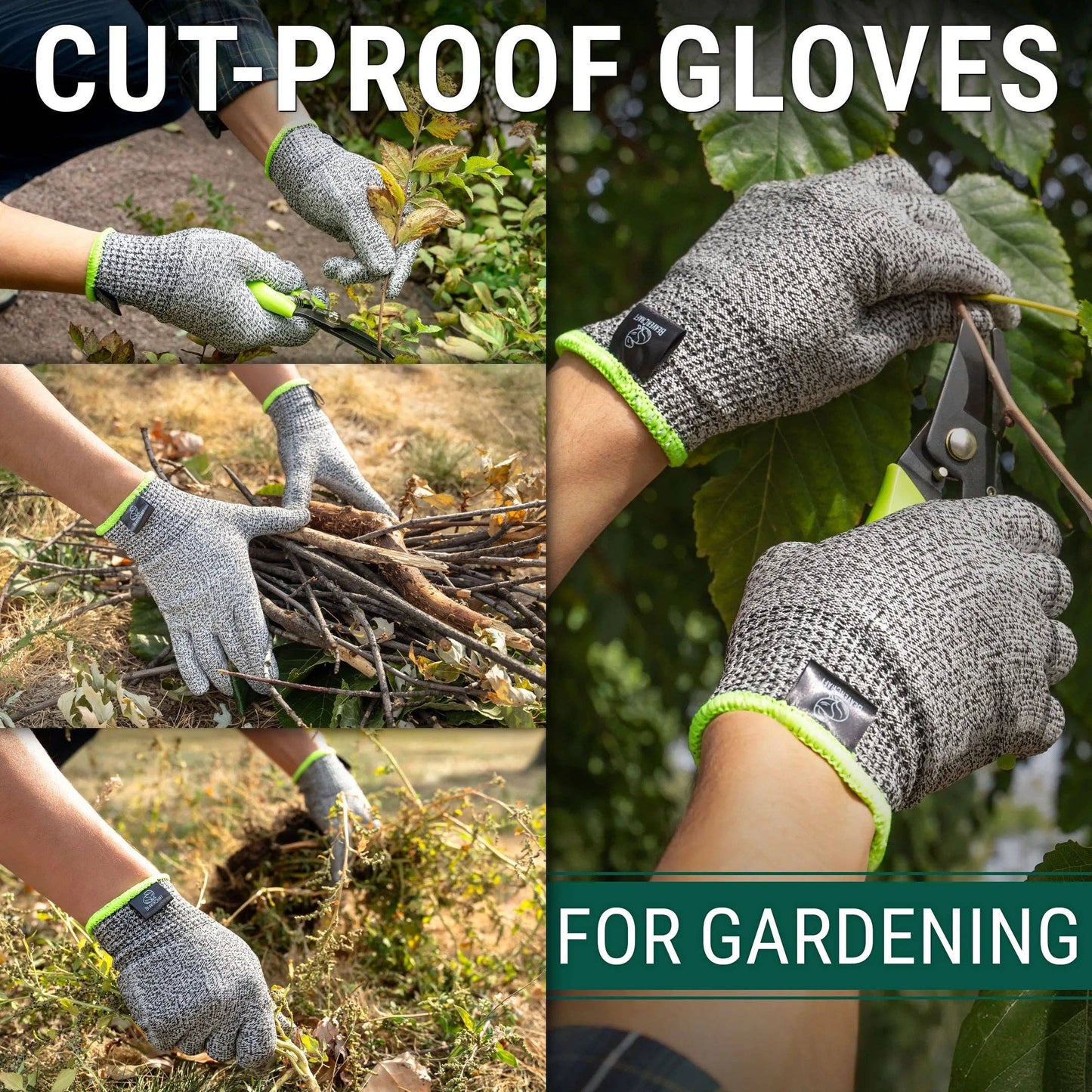Cut-Resistant Wood Carving Gloves - CRG