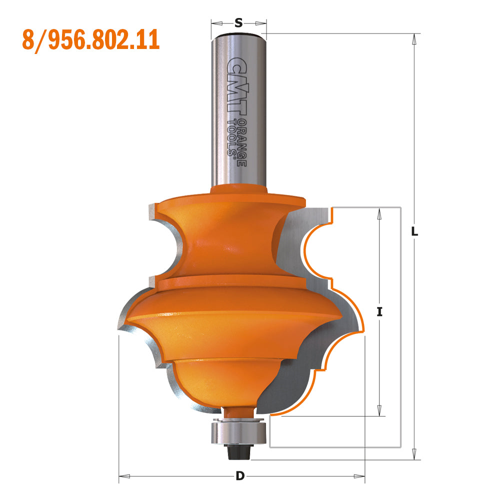 Multiprofile Router Bit