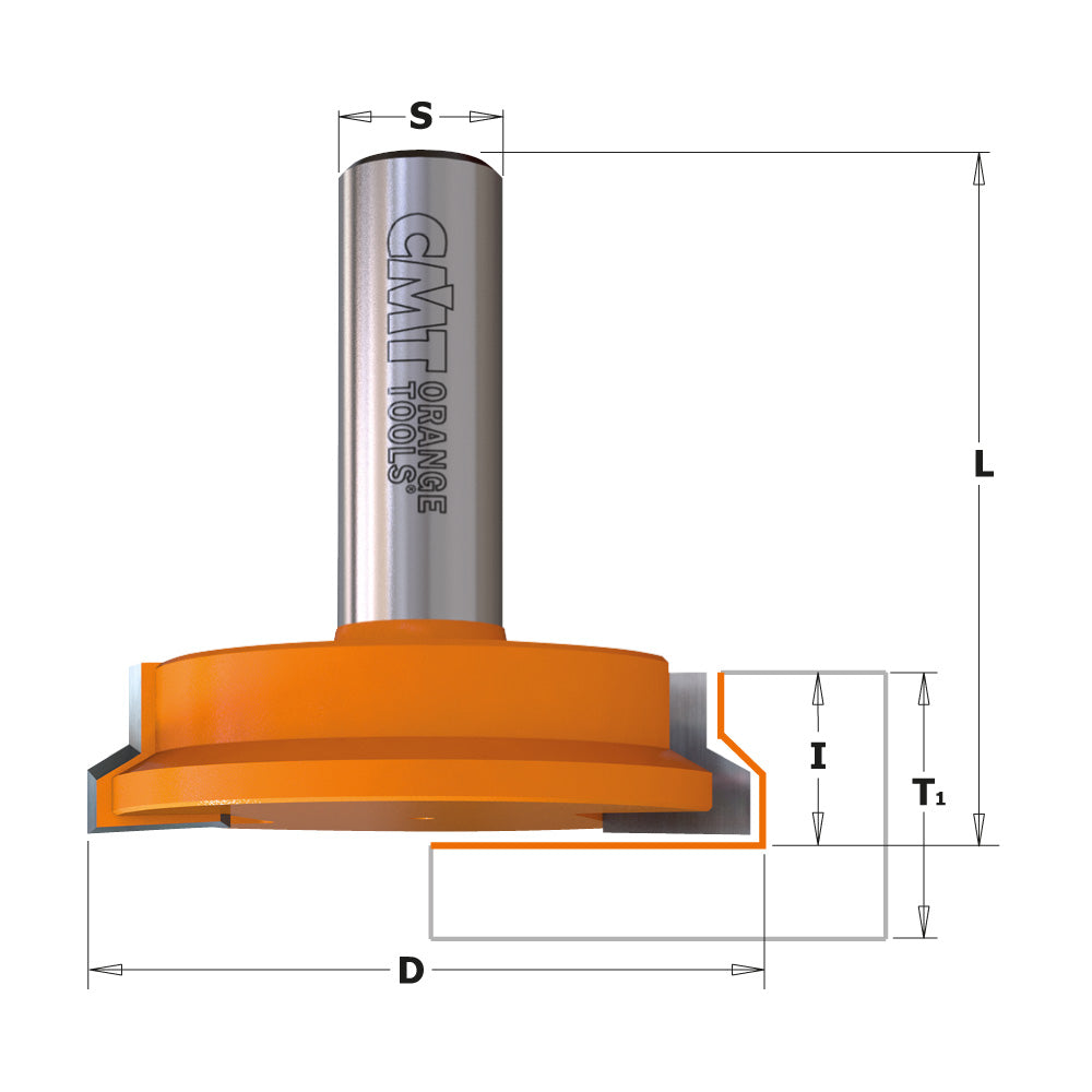 Drawer Lock Router Bit