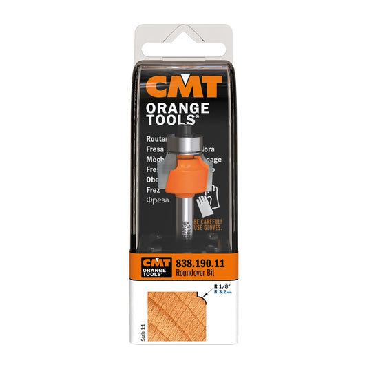 Roundover Router Bit | 1/4" Shank