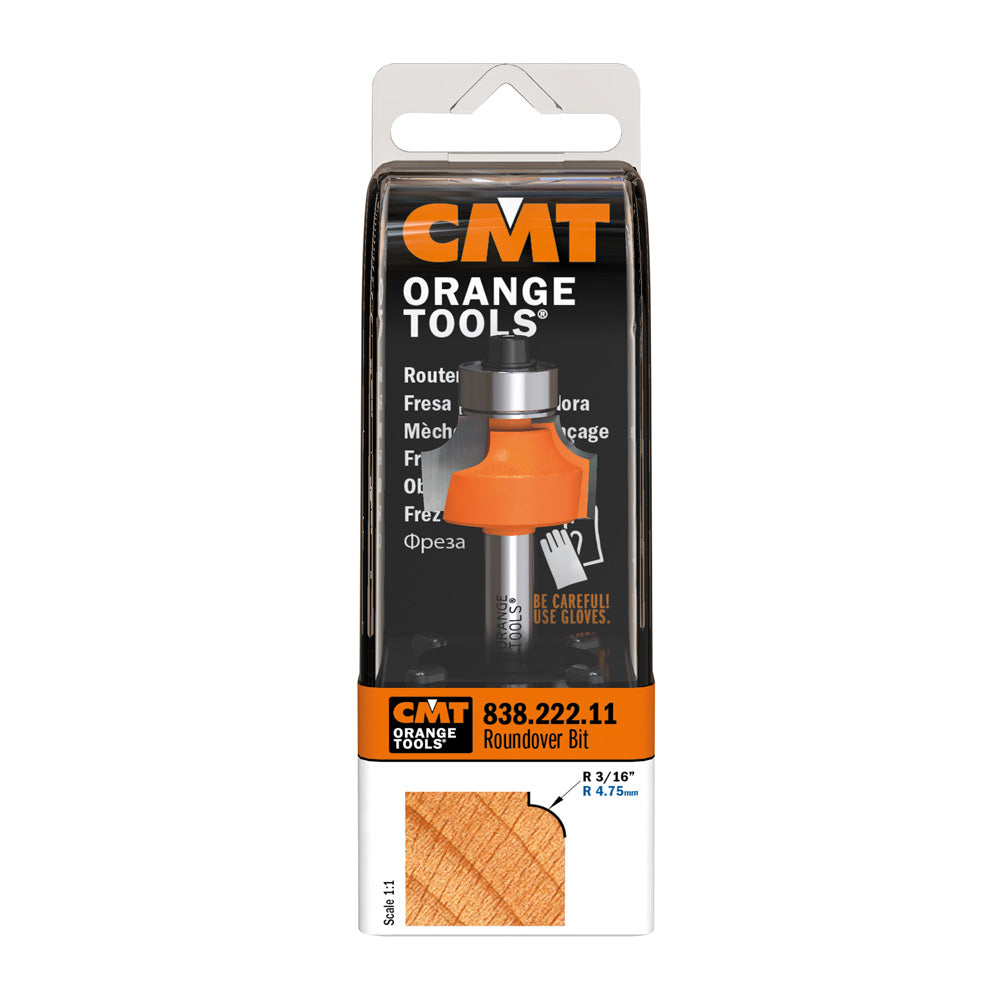Roundover Router Bit | 1/4" Shank