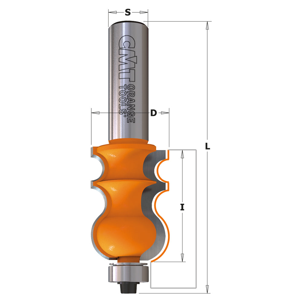 Moulding Router Bit with Bearing