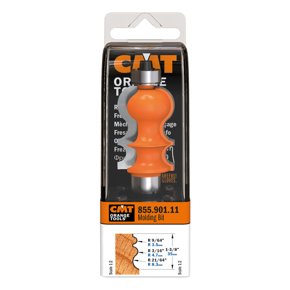 Moulding Router Bit with Bearing