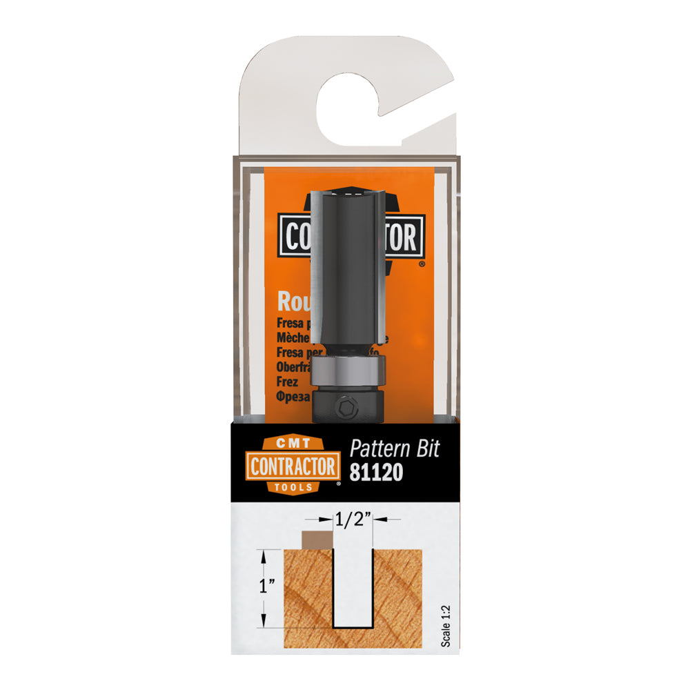 Contractor Pattern Router Bit
