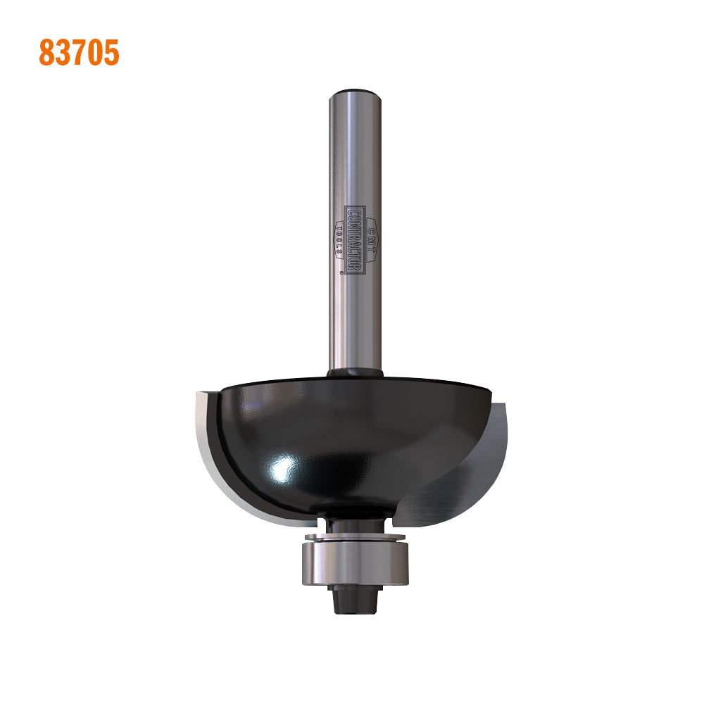 Contractor Cove Router Bit | 1/4" Shank