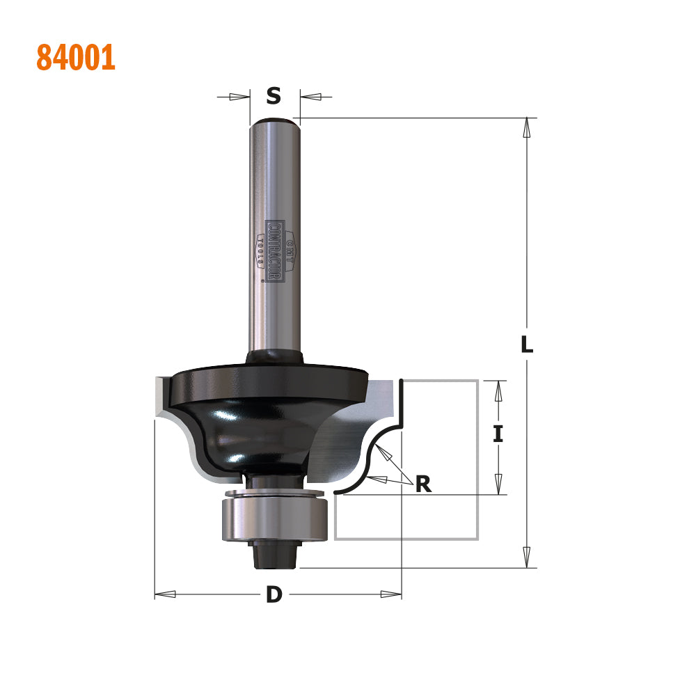 Contractor Roman Ogee Router Bit