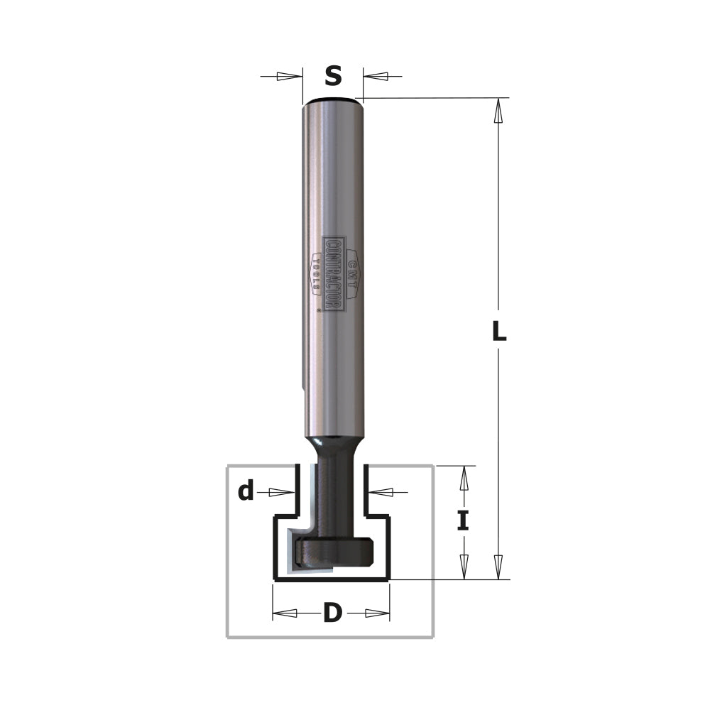 Contractor Keyhole Router Bit