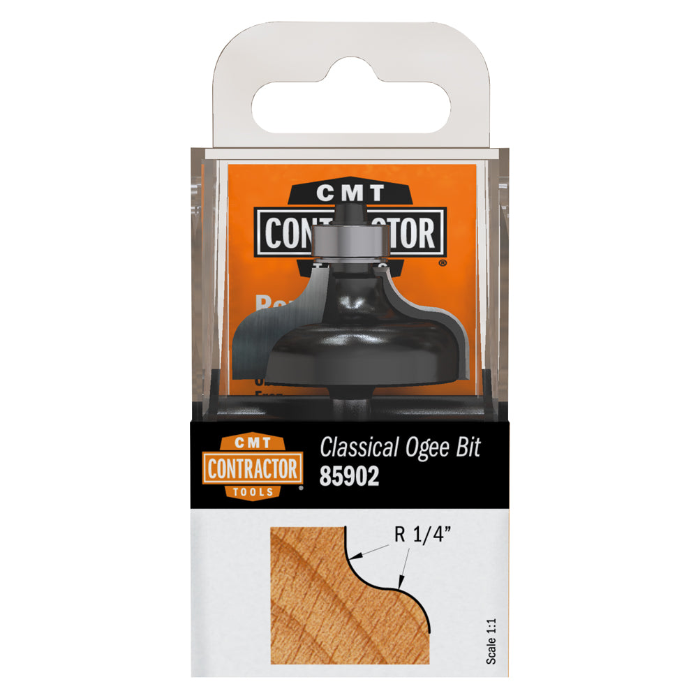Contractor Ogee Router Bit