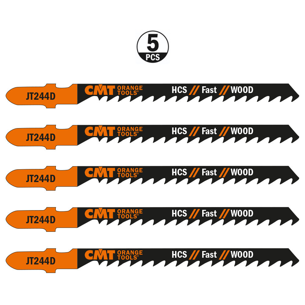 Jig Saw Blades Wood/Course Curve | 5ct