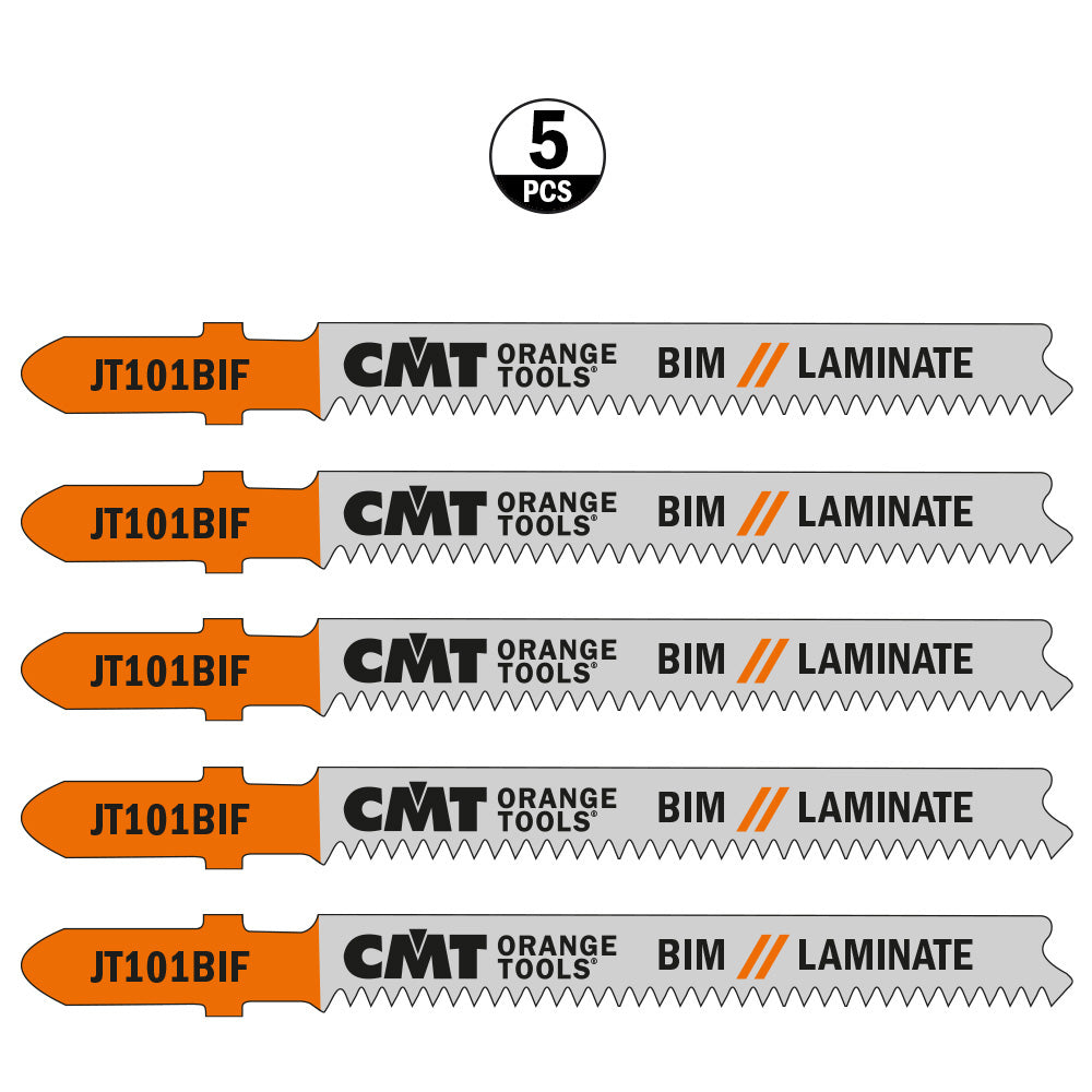 Jig Saw Blades Laminate/Fine Straight | 5ct