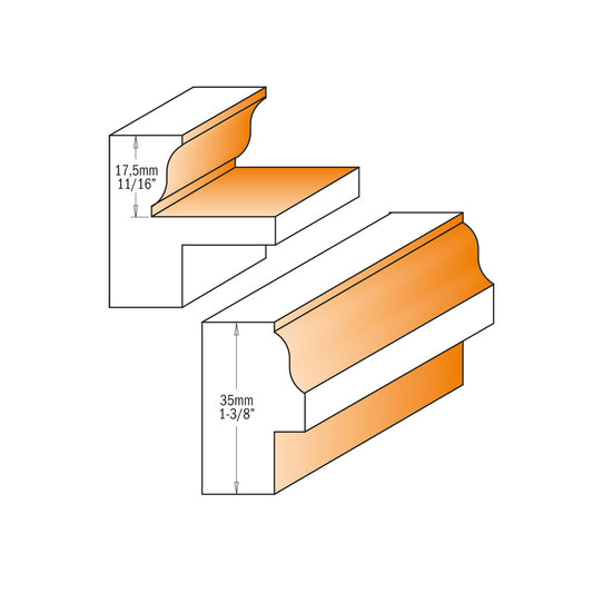 Window Sash Router Bit Set