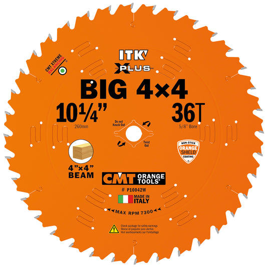 ITK XPLUS ® general purpose circular saw blades BIG 4X4