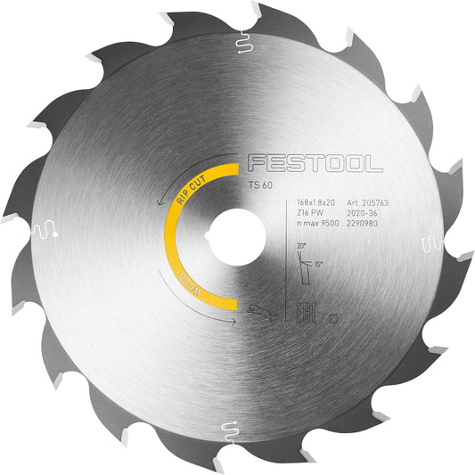 Rip Saw Blade | 16 Tooth