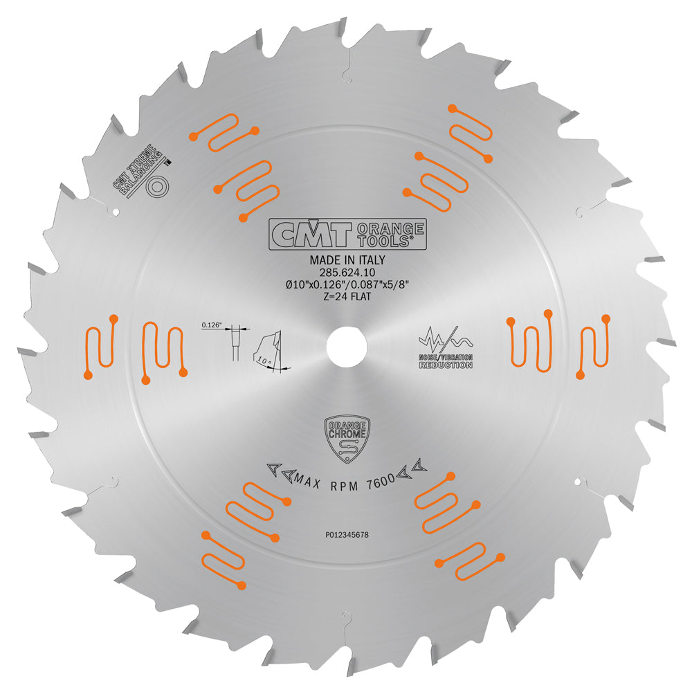 Chrome Ripping Blade | 10" 24 Tooth