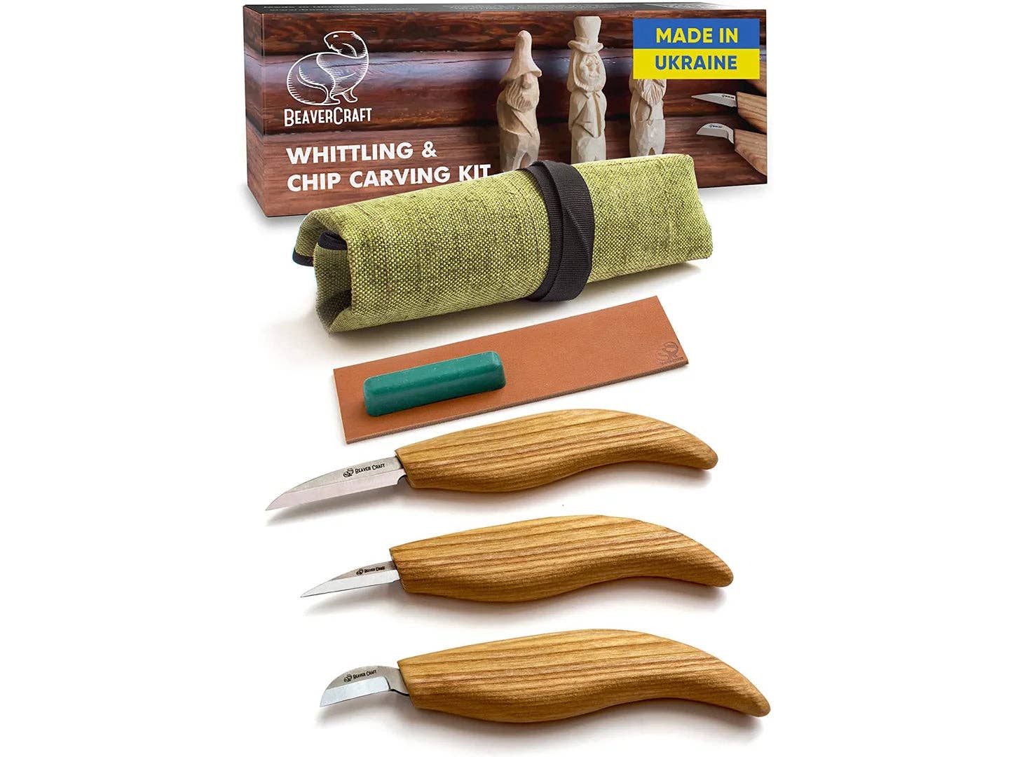Chip and Whittle Craft Tool Knife Set