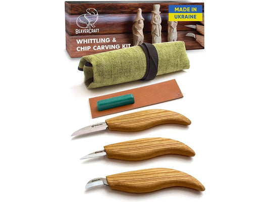Chip and Whittle Craft Tool Knife Set