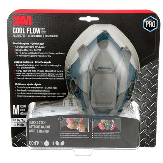 Professional Multi-Purpose Respirator with Quick Latch