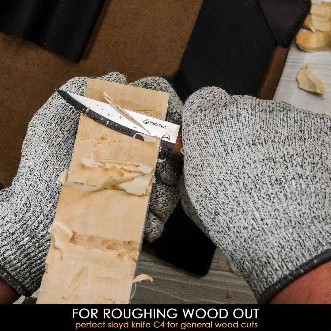 Premium Whittling Set With Walnut Handles