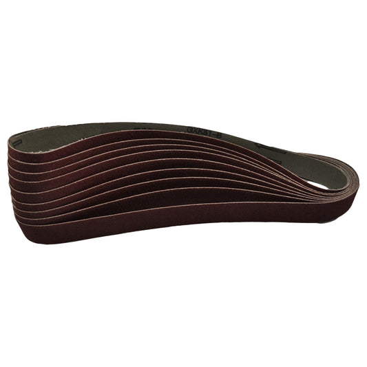 50-9999: 1" x 30" Belt Asst Grit (Pk 10)