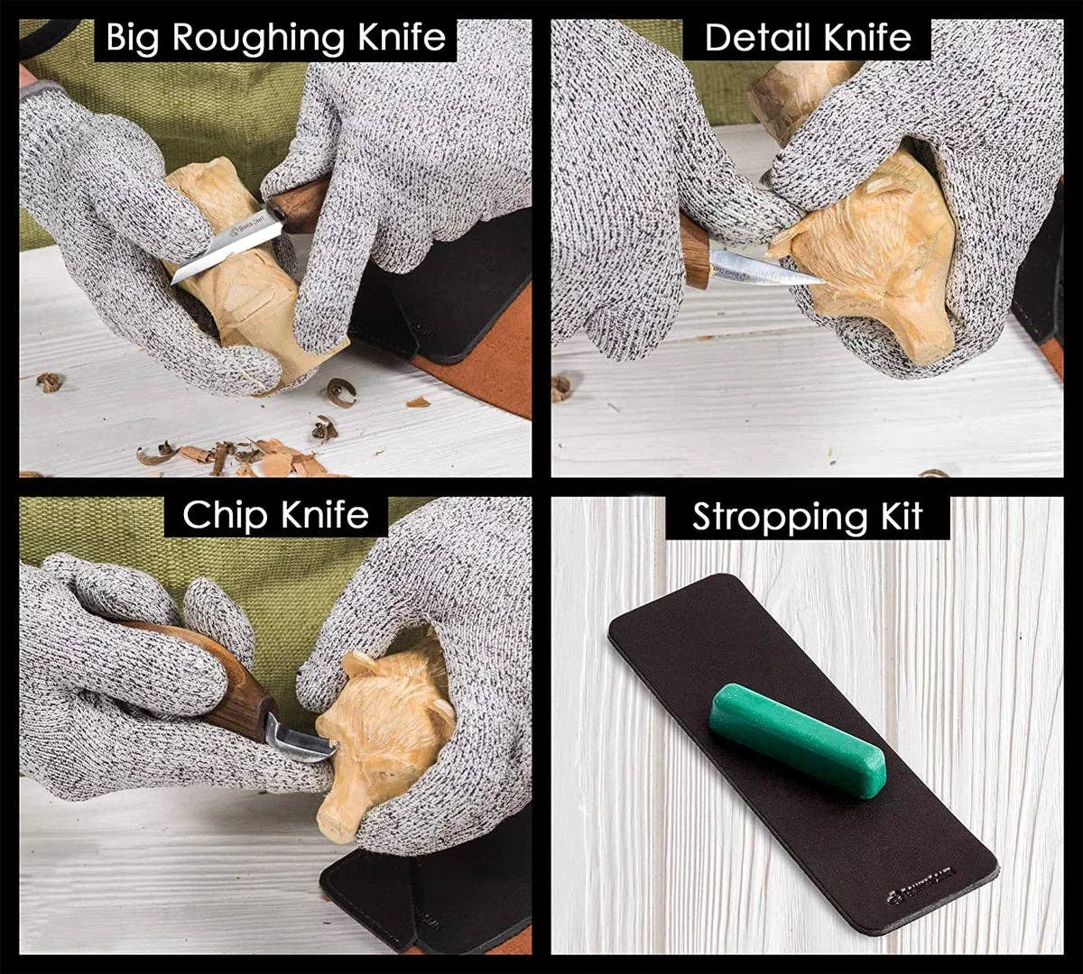 Premium Wood Carving Set