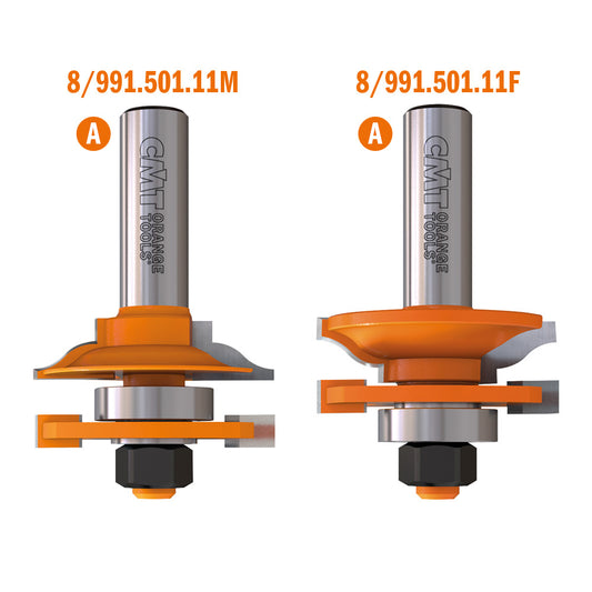 Rail & Stile Router Set | 1/2" Shank