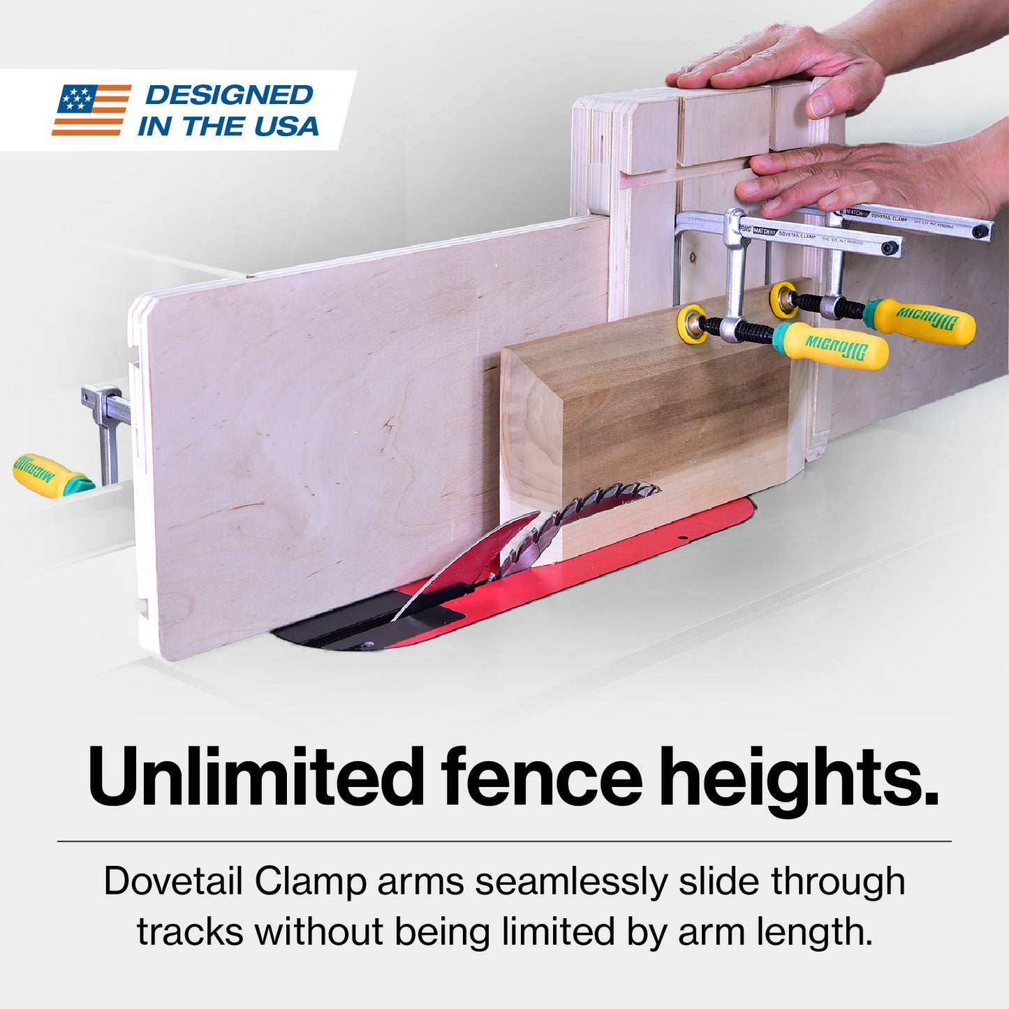 MATCHFIT Dovetail Track Clamp | 2pk