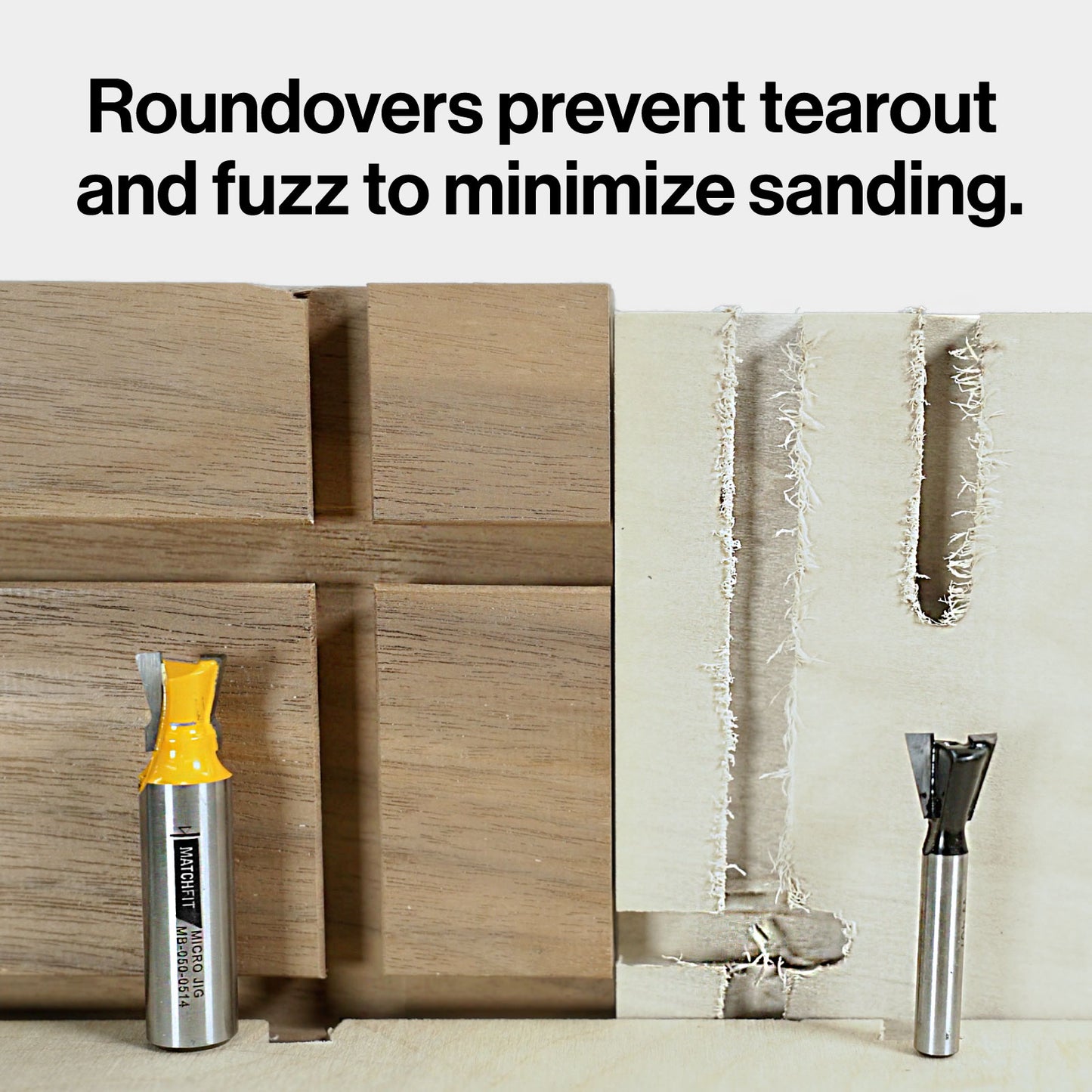 MATCHFIT Dovetail Router Bit | 1/4" Shank