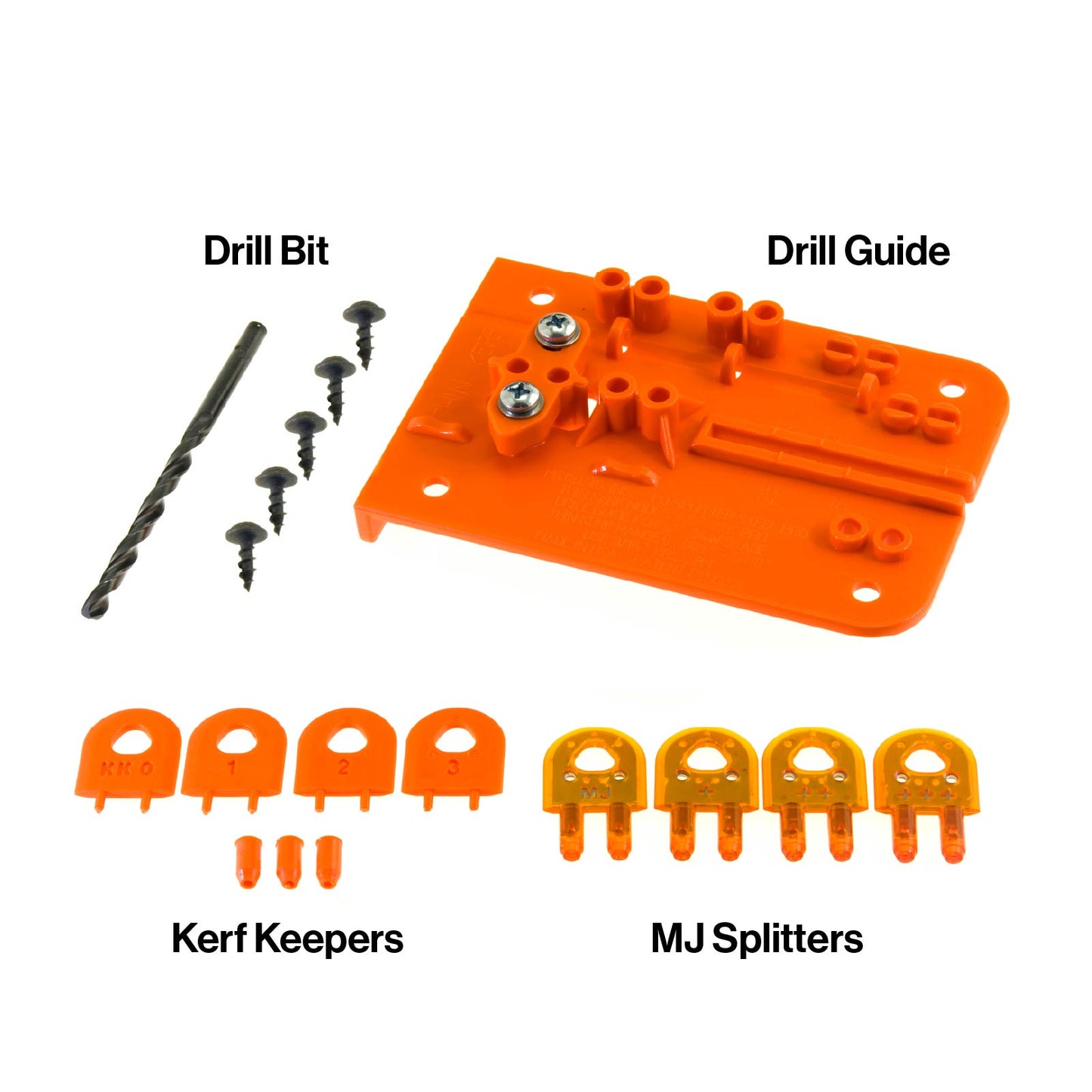 SteelPRO Thin Kerf Splitter Kit | Orange