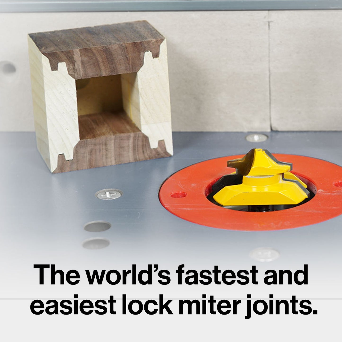 FitFinder Lock Miter Bit | 1/2" Shank