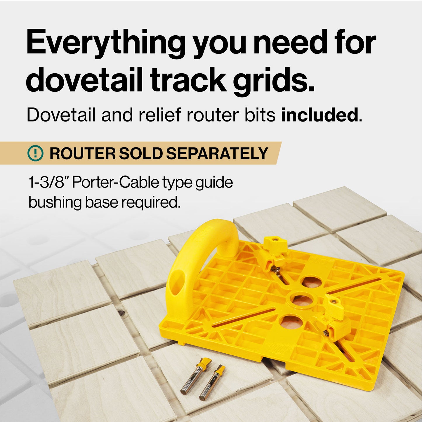 MATCHFIT Grid Router Guide Kit