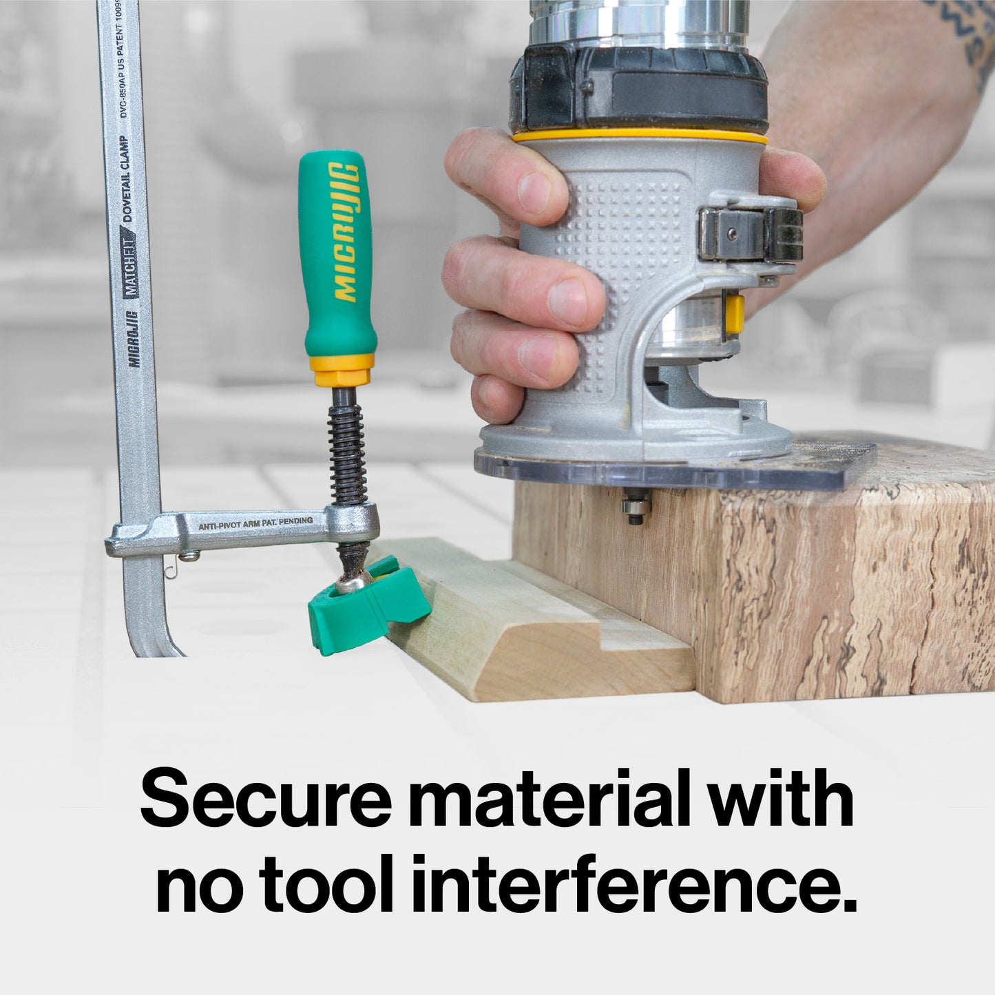 MATCHFIT Dovetail Track Clamp
