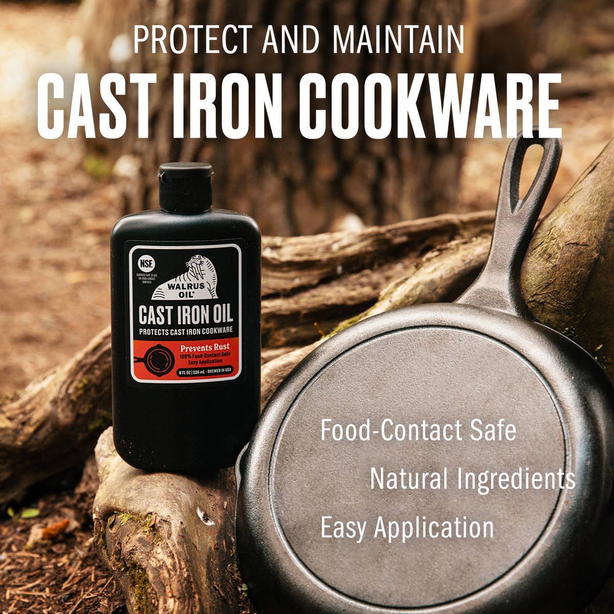 Cast Iron Oil | 8oz