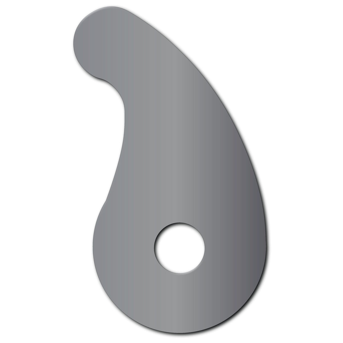 Paisley LEFT Carbide Insert Cutter