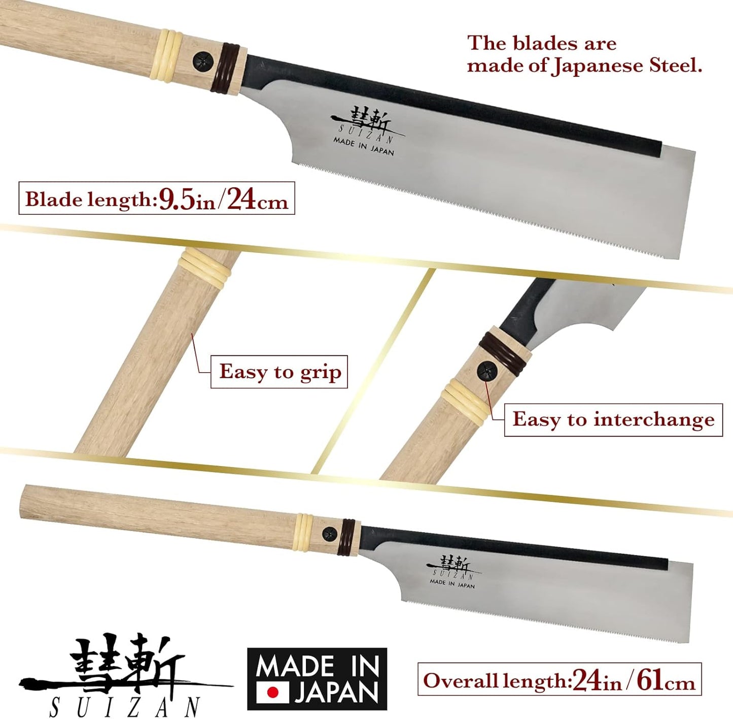 Japanese Dozuki Saw 9-1/2 inch (240mm)