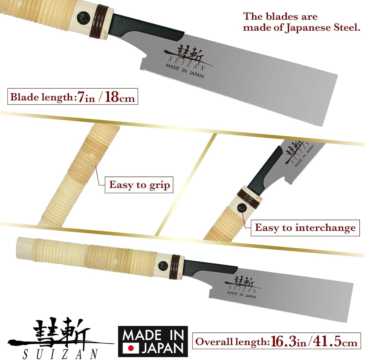 Japanese Flush Cut Saw 7 Inch (180mm)