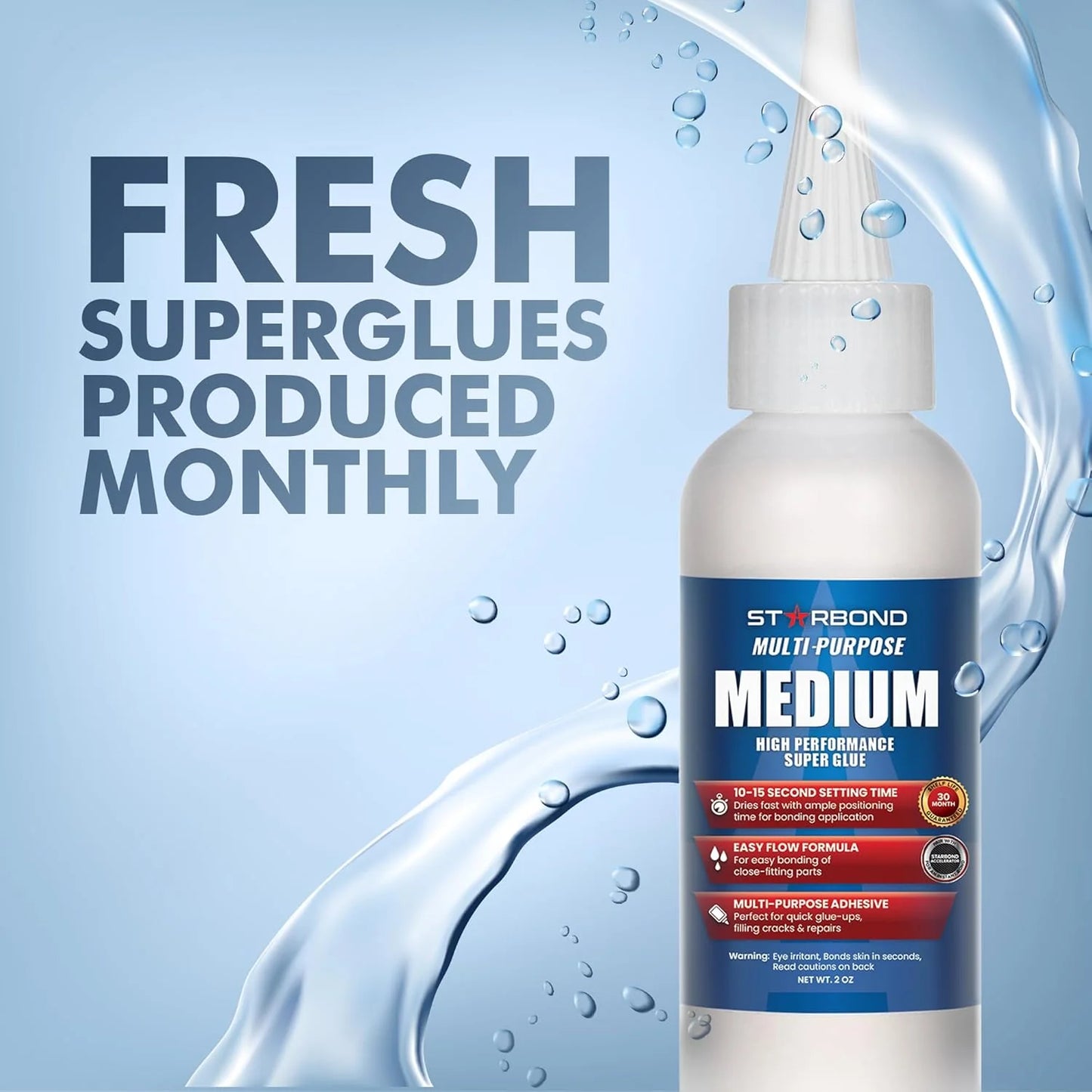 Medium CA Super Glue | 2oz