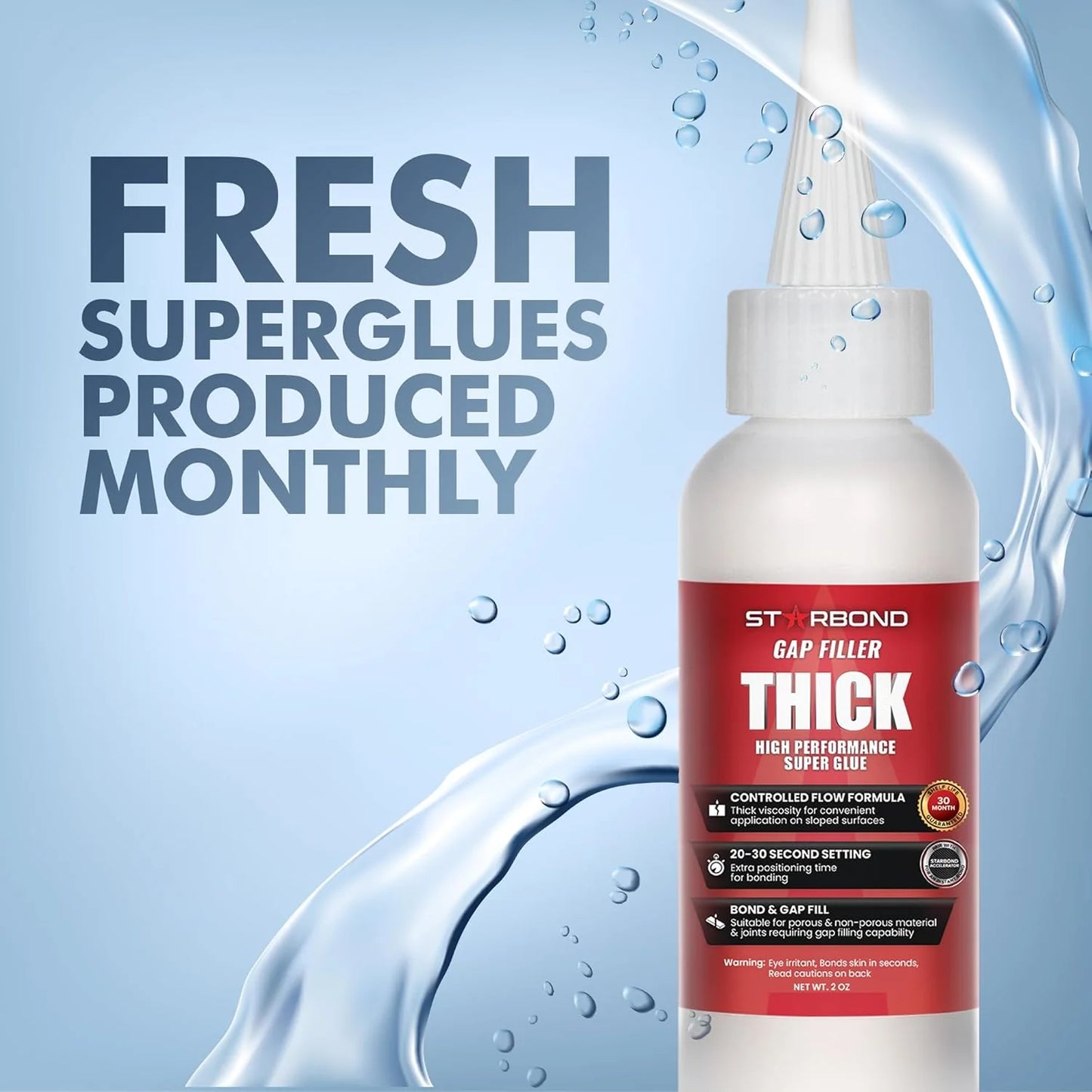 "Gap Filler" Thick CA Super Glue