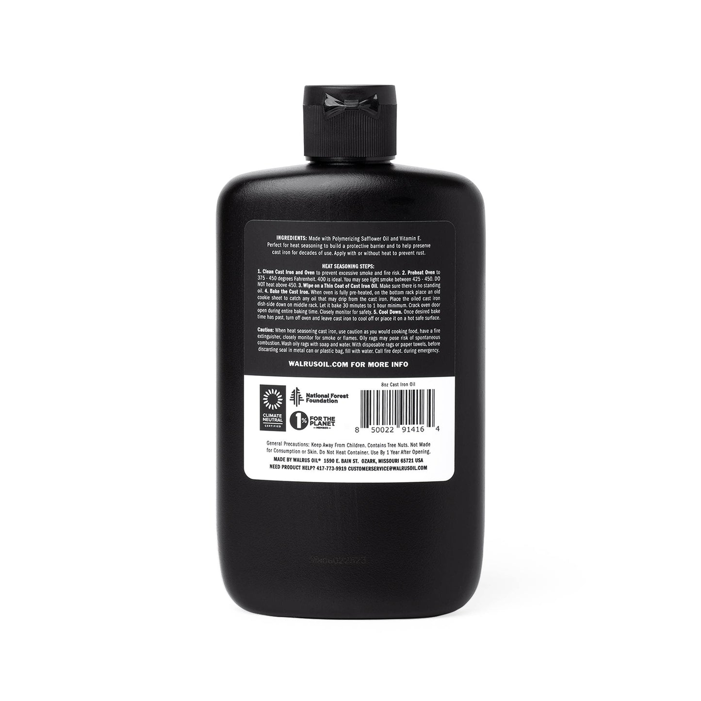 Cast Iron Oil | 8oz