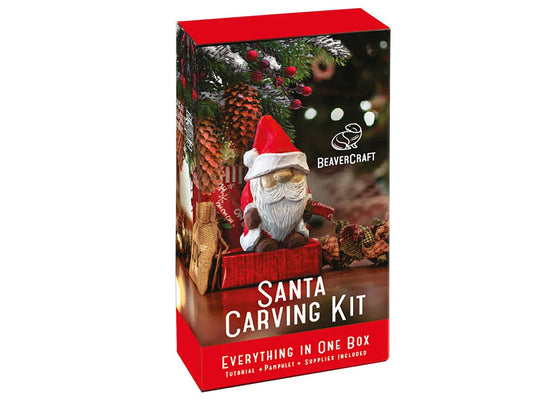 DIY06 - Santa Carving Kit - Complete Starter Whittling Kit