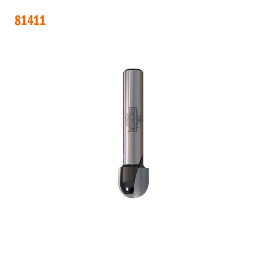 Contractor Round Nose Router Bit | 1/4" Shank