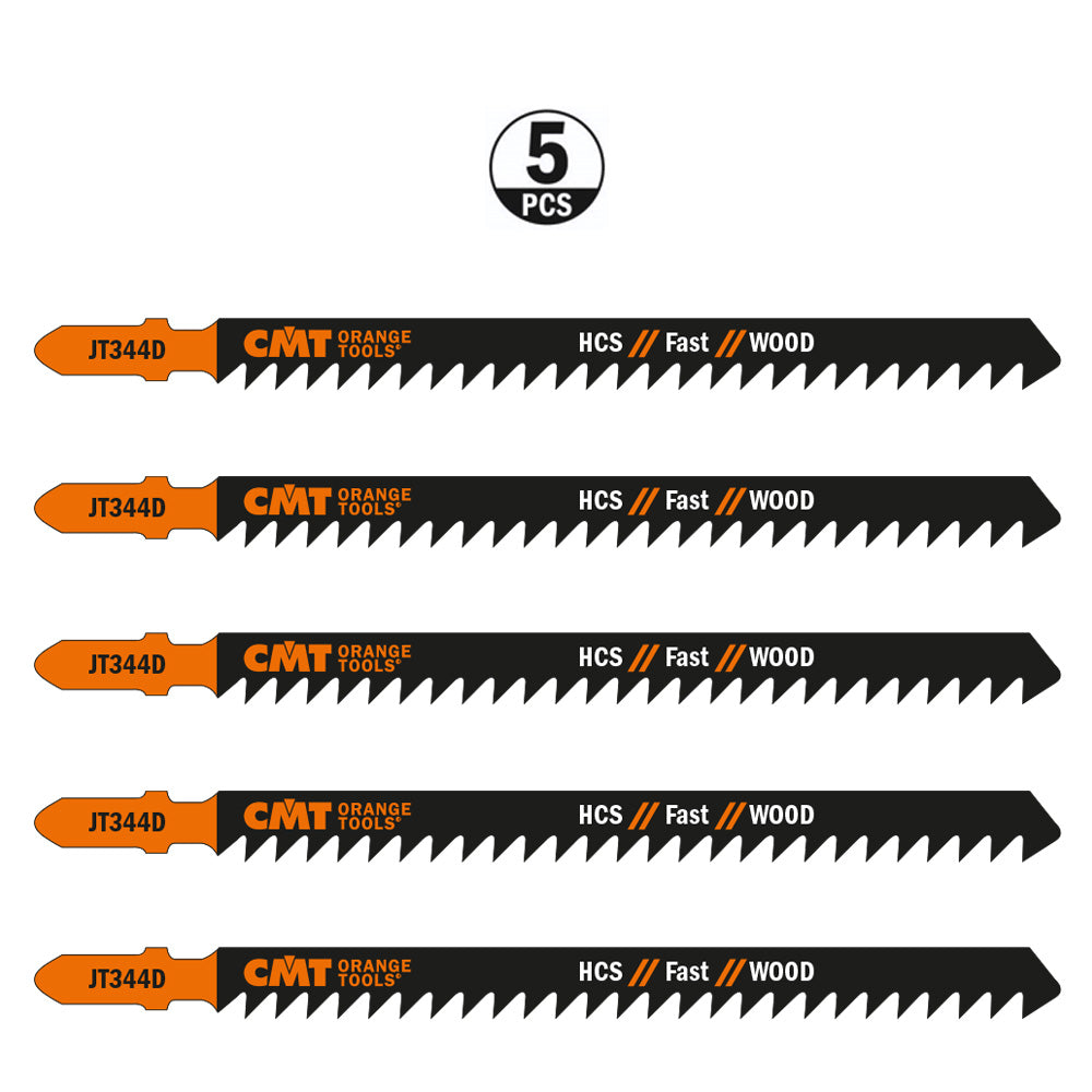 Jig Saw Blades Wood/Course Straight | 5ct