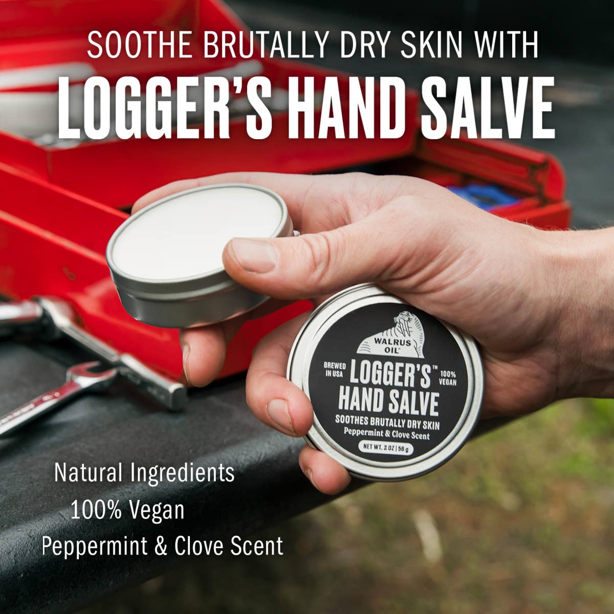Logger's Hand Salve | 2 oz - Peppermint and Clove