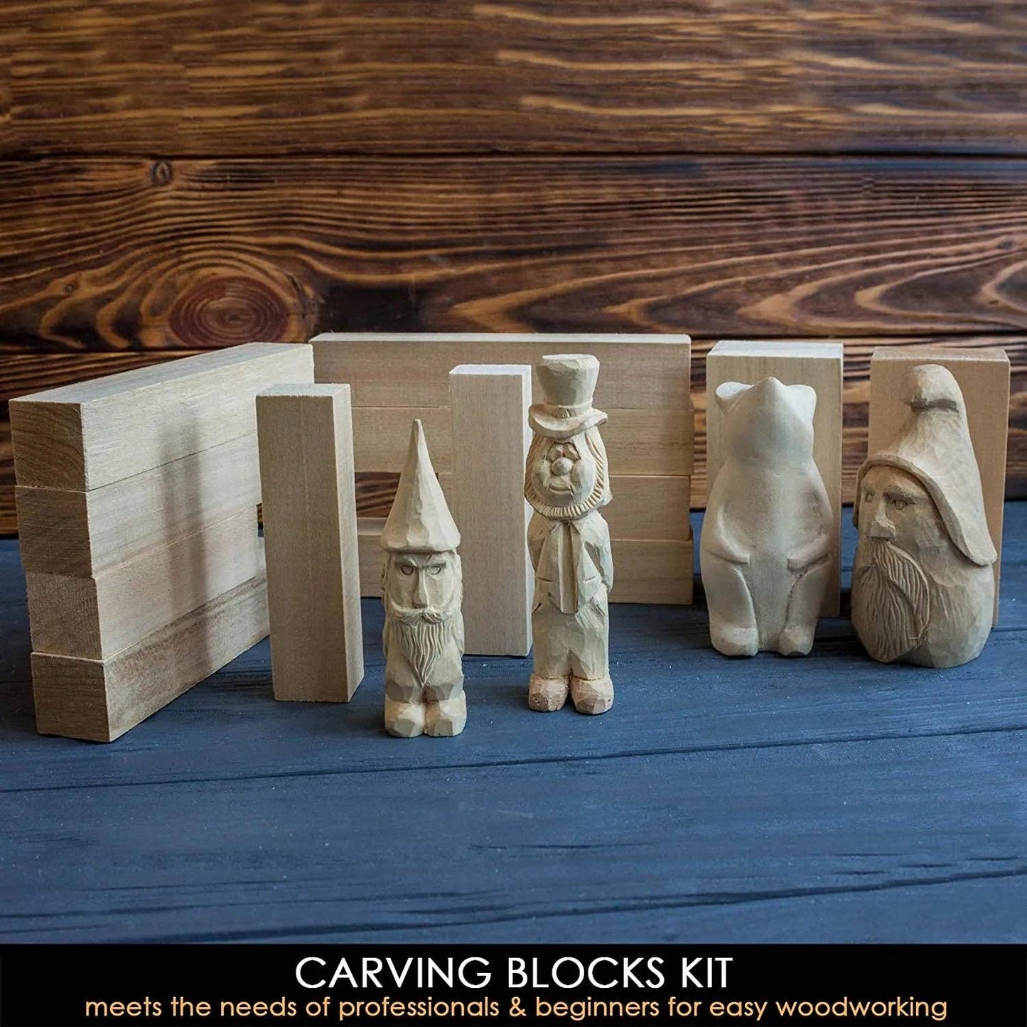 Set of Basswood Carving Blocks | 12pcs
