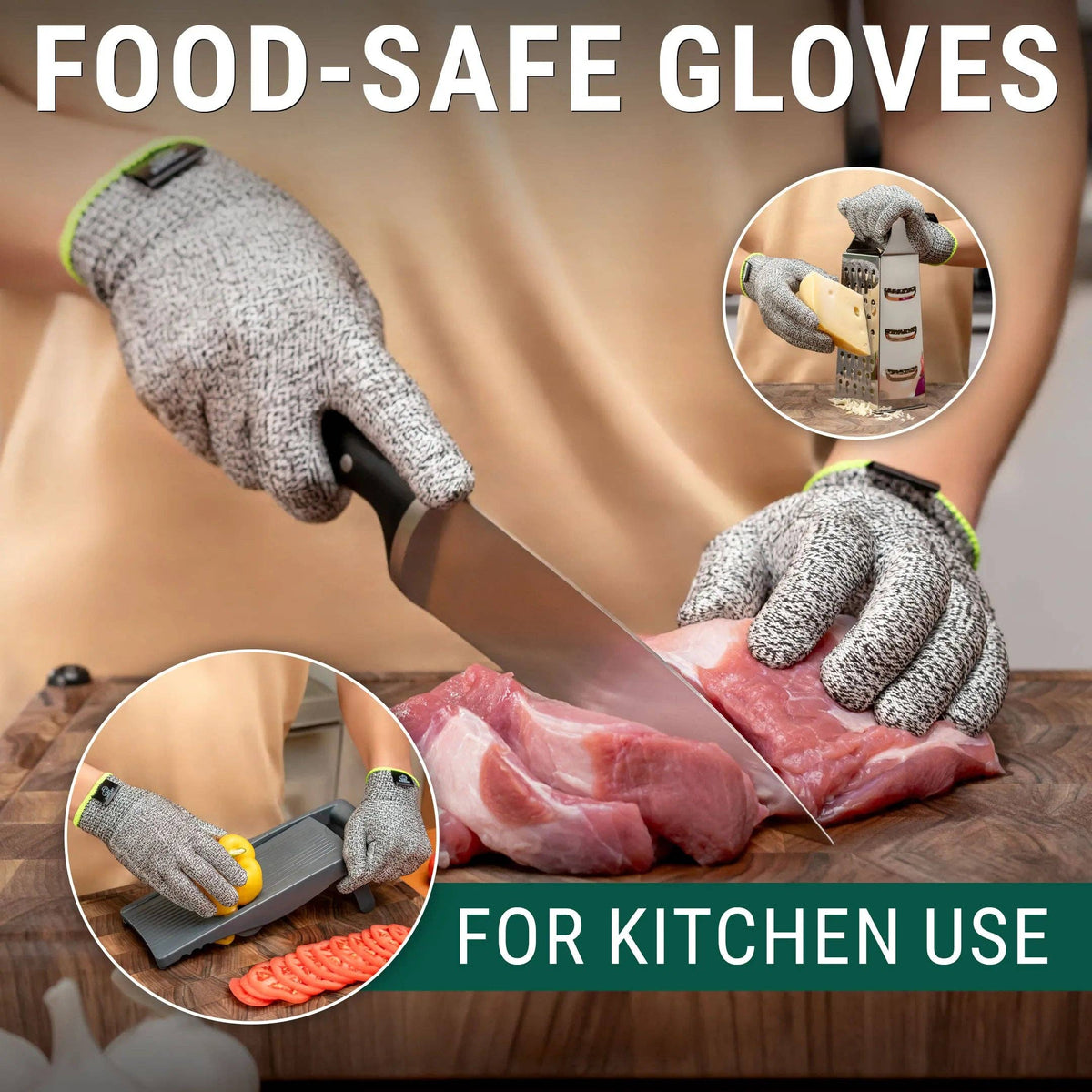 Cut-Resistant Wood Carving Gloves - CRG
