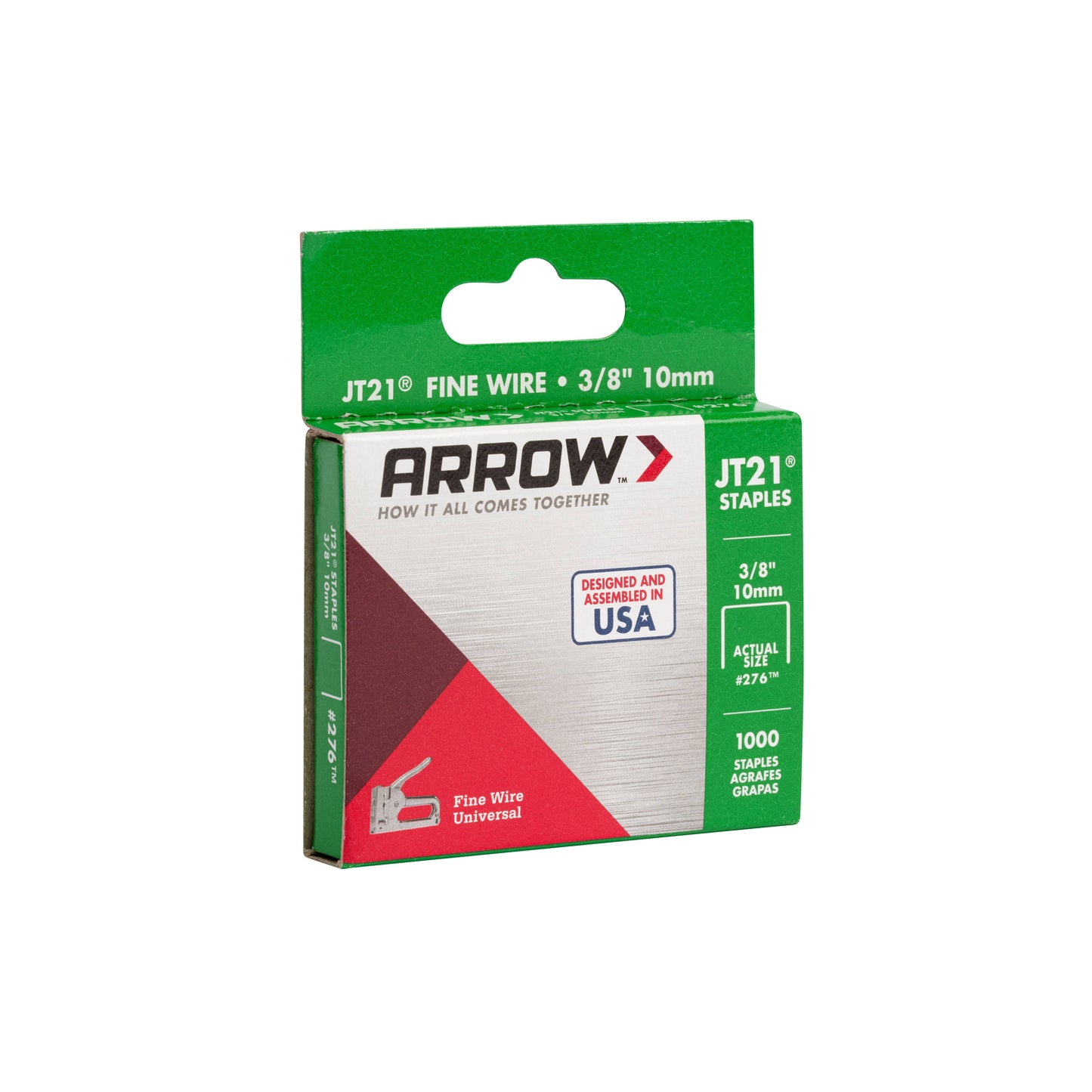 Light Duty Craft Staples, 3/8" x 7/16" | 1000ct