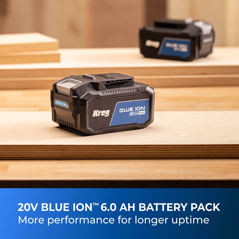 20V Blue Ion™ 6.0Ah Battery Pack
